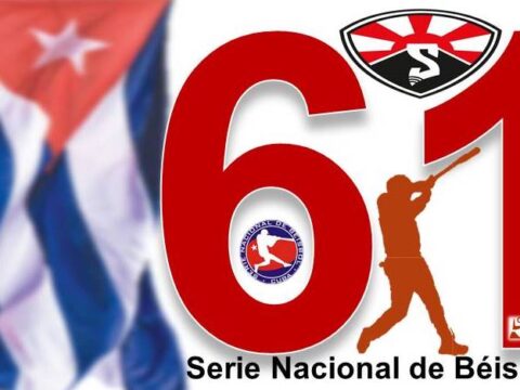 Avispas del beisbol en Santiago de Cuba. Nómina 61 SNB. Portada: Santiago Romero Chang