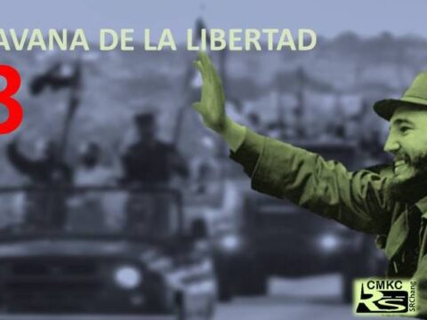 Juventud cubana en reedición 63 de la Caravana de la Libertad