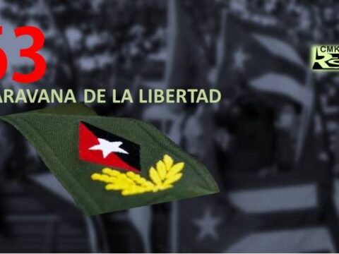 Juventud cubana en reedición 63 de la Caravana de la Libertad