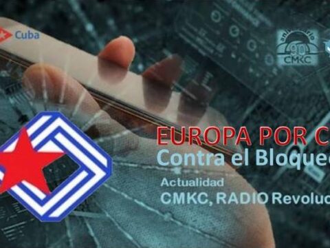 Desde Europa maratón mediático contra el bloqueo. Portada: Santiago Romero Chang