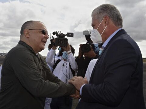 Díaz-Canel en la tierra de Sandino: «Un abrazo a Nicaragua»