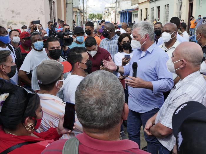 Díaz-Canel Bermúdez en Sancti Spíritus: El Partido de la unidad nacional