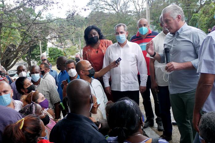 Díaz Canel en Santiago de Cuba: "siempre saldremos adelante"