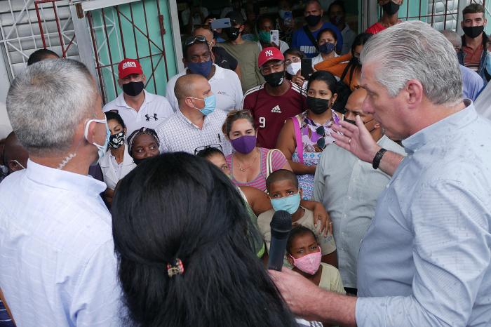 Díaz Canel en Santiago de Cuba: "siempre saldremos adelante"