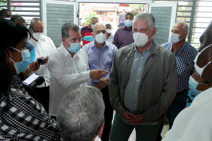 Díaz Canel en Santiago de Cuba: "siempre saldremos adelante"