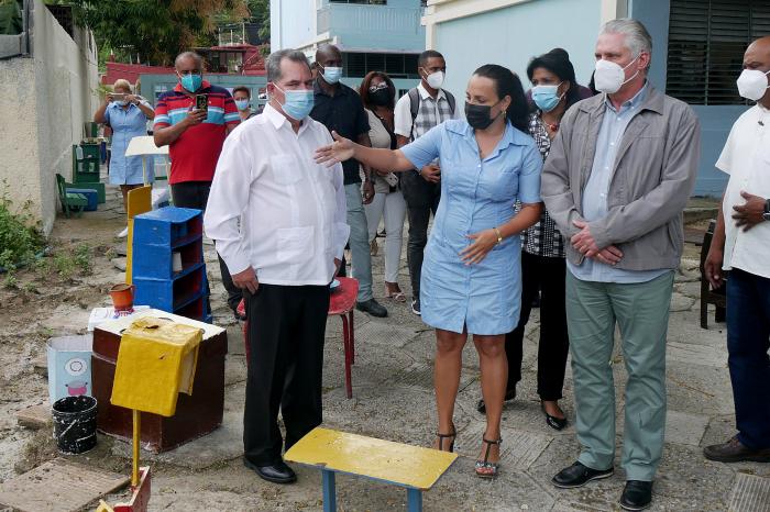 Díaz Canel en Santiago de Cuba: "siempre saldremos adelante"