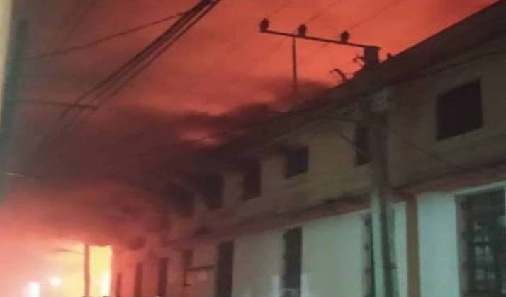 Sofocan incendio en la Escogida de Tabaco en San Antonio de los Baños