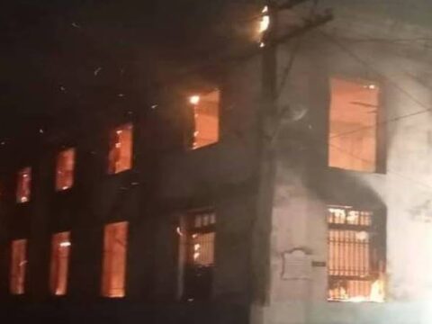 Sofocan incendio en la Escogida de Tabaco en San Antonio de los Baños