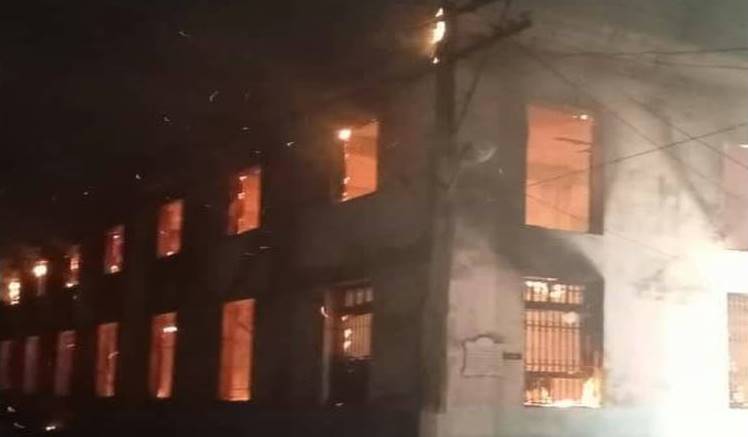 Sofocan incendio en la Escogida de Tabaco en San Antonio de los Baños