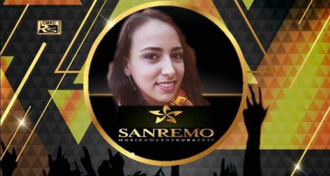 Giselle Lage representa a Santiago en Festival San Remo Music Awards.Portada: Santiago Romero Chang