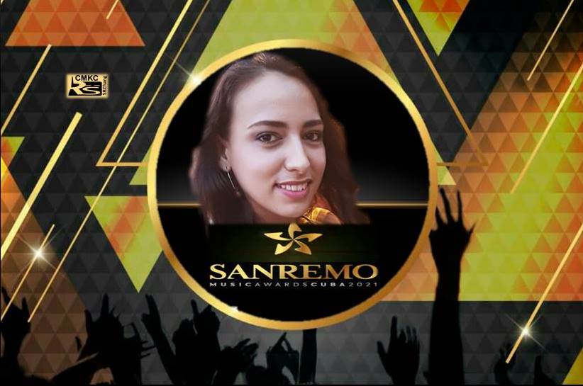 Giselle Lage representa a Santiago en Festival San Remo Music Awards.Portada: Santiago Romero Chang