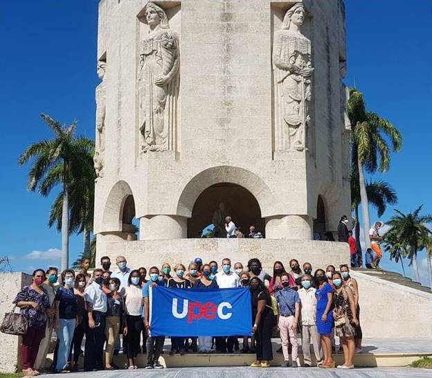 En Santiago de Cuba Jornada por el Día de la Prensa en ocasión de los 130 años del periódico Patria. Foto: Santiago Romero Chang