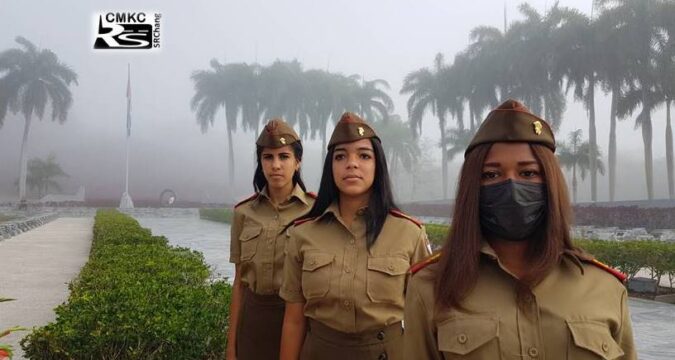 Ceremonia militar 64 años del Segundo Frente Oriental Frank País García. Foto: Santiago Romero Chang