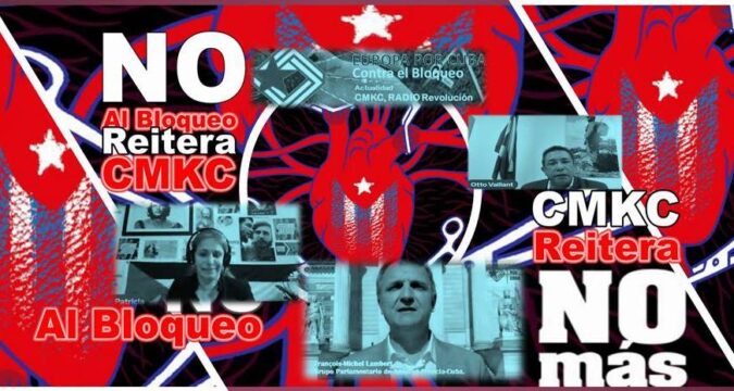 Europa por Cuba, On Line, 24 horas contra el Bloqueo