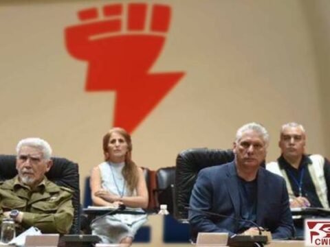 Díaz-Canel pleno del Comité Nacional del Sindicato de Trabajadores de Energía y Minas