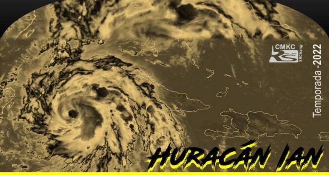 Huracán Ian en Cuba; temporada ciclónica 2022. Imagen: Santiago Romero Chang