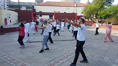 Celebra Santiago de Cuba Día Mundial del Chi Kung