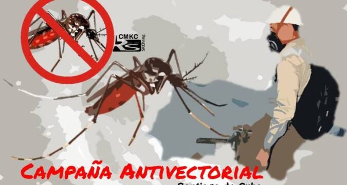 Campaña antivectorial contra elmosquito aedes aegypti en Santiago de Cuba. Portada: Santiago Romero Chang