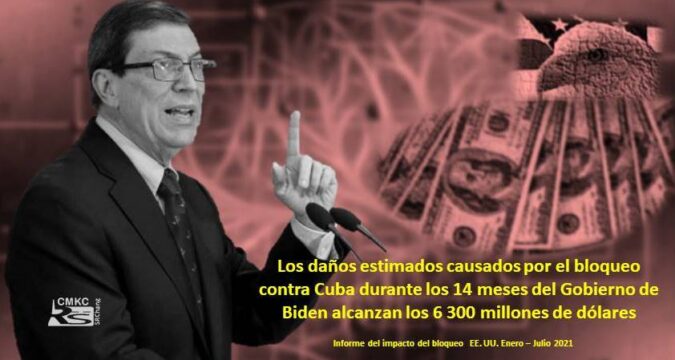 Informe de Cuba sobre el impacto del bloqueo de EE. UU. ante la prensa y el cuerpo diplomático