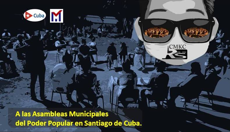 Proceso electoral, A las Asambleas Municipales del Poder Popular en Santiago de Cuba.. Portada: Santiago Romero Chang