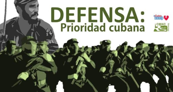 Cuba en Defensa de sus conquistas. Portada: Santiago Romero Chang