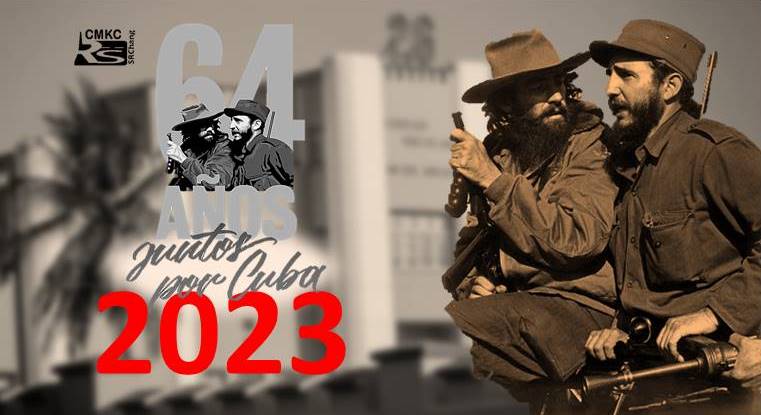 Caravana de la Victoria, Fidel a 64 años del triunfo de la Revolución Cubana en 2023. Portada: Santiago Romero Chang