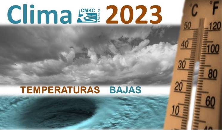 2023: menos lluvias y más frío