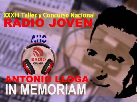 Taller y Concurso Nacional de la Radio Joven Antonio Lloga In Memoriam. Portada Santiago Romero Chang
