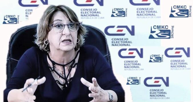 Alina Balseiro Gutiérrez, presidenta del Consejo Electoral Nacional (CEN)Alina Balseiro Gutiérrez, presidenta del Consejo Electoral Nacional (CEN)