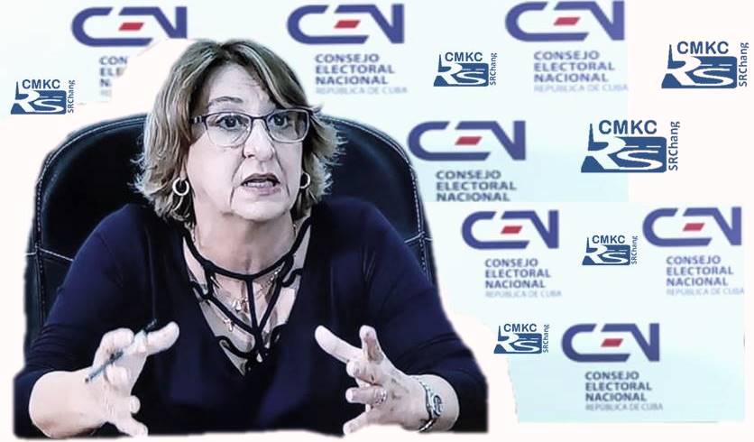 Alina Balseiro Gutiérrez, presidenta del Consejo Electoral Nacional (CEN)Alina Balseiro Gutiérrez, presidenta del Consejo Electoral Nacional (CEN)