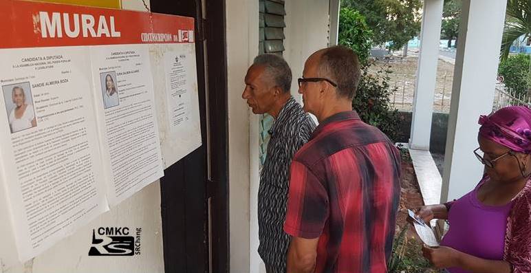 Yo voto por todos en estas elecciones en Santiago como en toda Cuba.