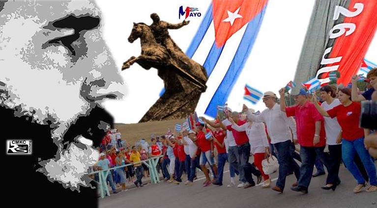 CMKC, 1º de Mayo, desde el Centro de Santiago de Cuba. Portada: Santiago Romero Chang