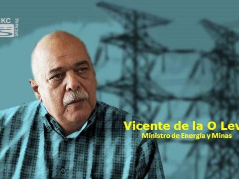 Ministro de Energía y Minas de Cuba, Vicente de la O Levy. Portada: Santiago Romero Chang