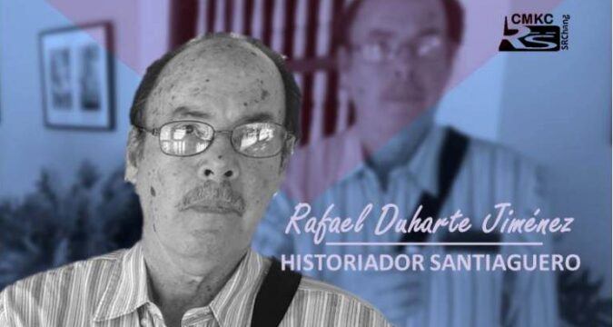 Adiós a Rafael Duharte Jiménez, historiador santiaguero. Foto-portada: Santiago Romero Chang