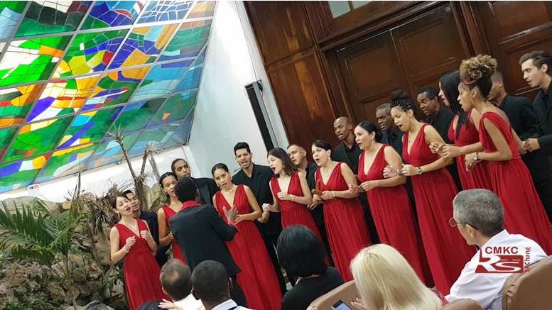 Coro Madrigalista de Santiago de Cuba. Foto: Santiago Romero Chang