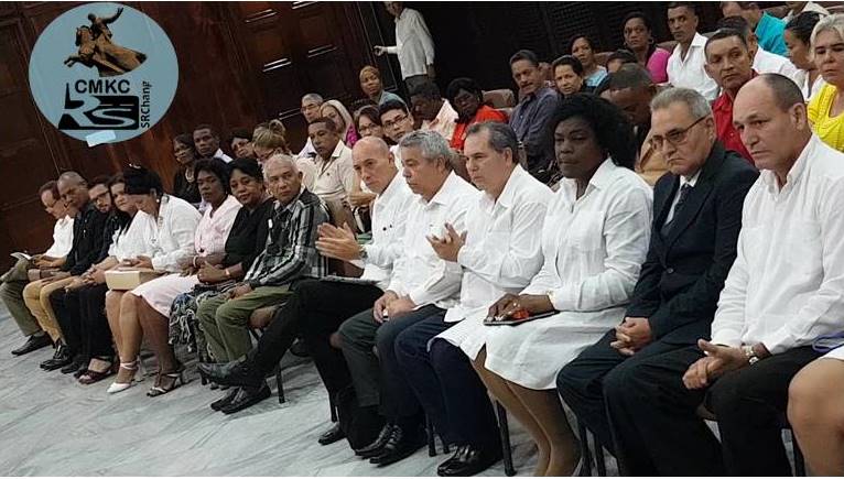 Toma de posesión Gobernadora y Vicegobernador provinciales de Santiago de Cuba 2023. Foto: Santiago Romero Chang