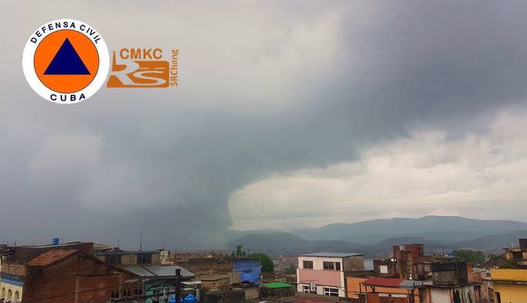 Temporada ciclónica con chubascos, lluvias y tormentas eléctricas en Santiago de Cuba