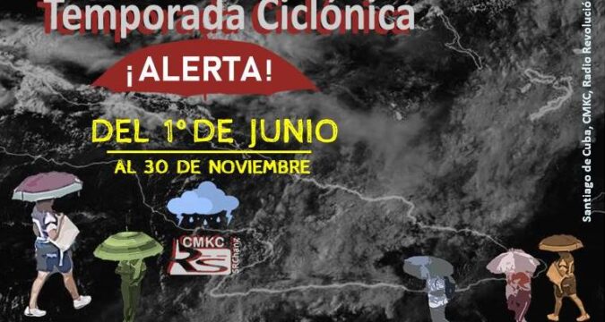 Temporada ciclónica con chubascos, lluvias y tormentas eléctricas en el municipio Guamá de Santiago de Cuba
