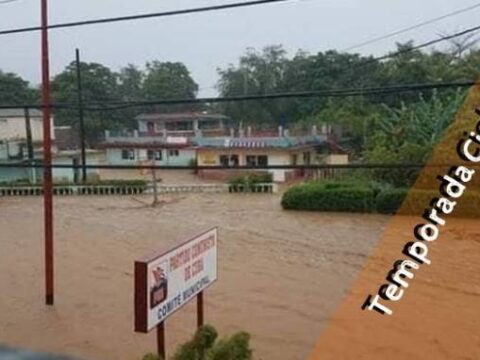 Temporada ciclónica con chubascos, lluvias y tormentas eléctricas en el municipio Guamá de Santiago de Cuba