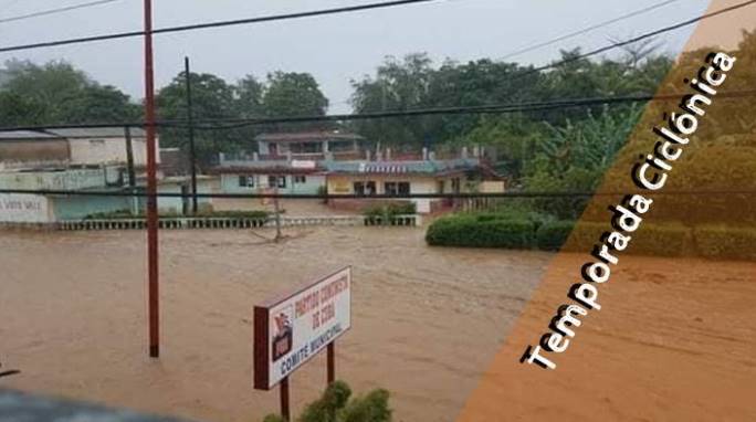 Temporada ciclónica con chubascos, lluvias y tormentas eléctricas en el municipio Guamá de Santiago de Cuba