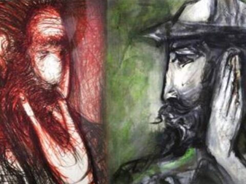 Fidel, Los sueños de Alejandro, por Nelson Domínguez, pintor