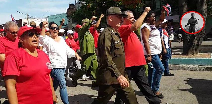 A Frank País tributo en Santiago de Cuba en el Día de los Mártires de la Revolución