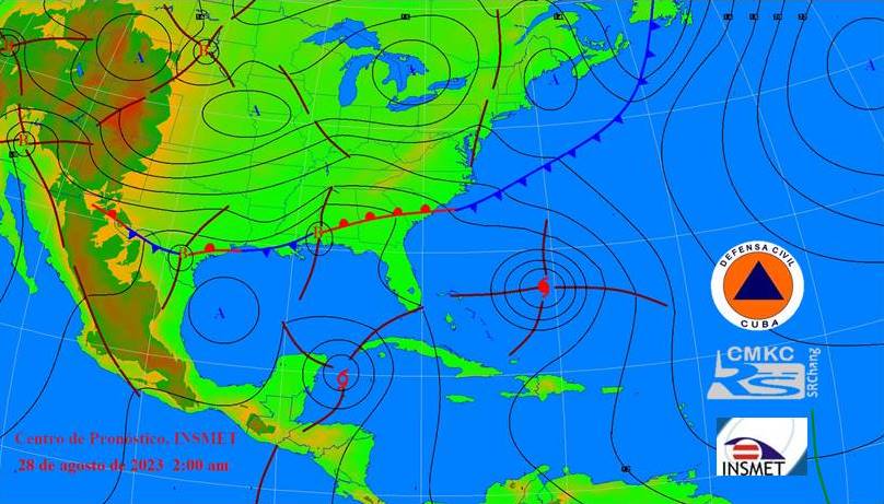 Centro de Pronósticos del Instituto de Meteorología: las lluvias y tormentas eléctrica