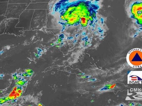 En Cuba: chubascos y tormentas eléctricas