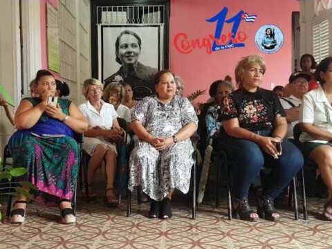 The Workshop "Fidel and Women in Revolution, 2023" aroused a lot of interest with the participation of a representation of our FMC women from Santiago.