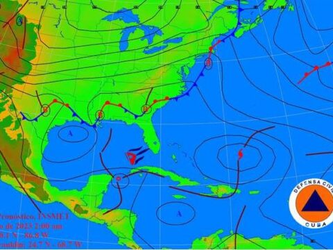 nublados, lluvias y tormentas eléctricas