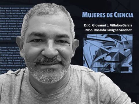 Dr. C. Giovanni L. Villalón García, Communication Specialist of the Territorial Delegation of Science, Technology and Environment. Here he announces a new updated edition of the book "Women of Science"