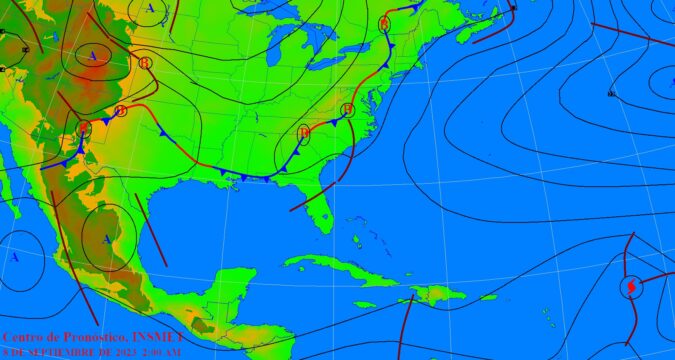 Huracán Lee con categoría 5, màs chubascos y tormentas eléctricas