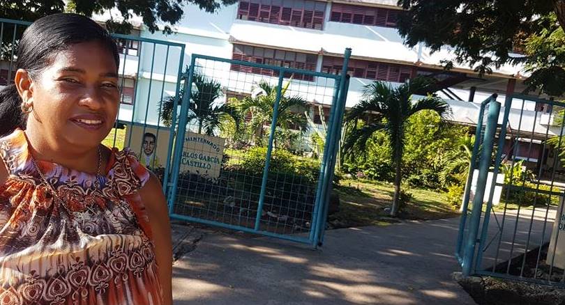 Odelsis Matos, BA in Primary Education and Director of the Versalles “Carlos Garcia” Boarding School. Photo: Santiago Romero