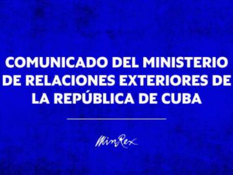 Ministerio d Relaciones Exteriores de Cuba. MINRX,